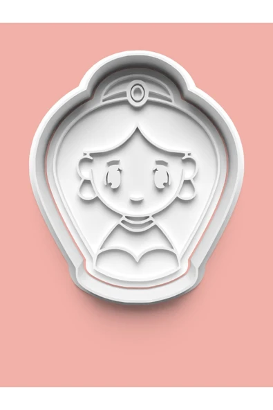 Masal Prensesi Kurabiye Kalıbı Ve Şeker Hamuru Kalıbı ürün görseli