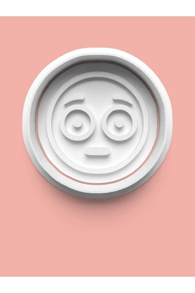Emoji Surat Kurabiye Kalıbı Ve Şeker Hamuru Kalıbı ürün görseli