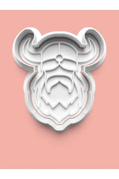 Viking Figürü Kurabiye Kalıbı Ve Şeker Hamuru Kalıbı ürün görseli