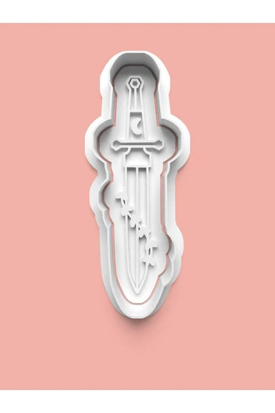 Kılıç Figürü Kurabiye Kalıbı Ve Şeker Hamuru Kalıbı ürün görseli