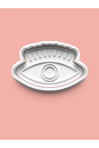 Göz Figürü Kurabiye Kalıbı Ve Şeker Hamuru Kalıbı ürün görseli