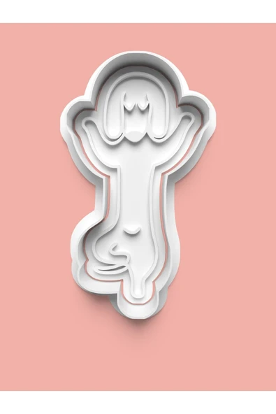 Dachshund Köpeği Kurabiye Kalıbı Ve Şeker Hamuru Kalıbı ürün görseli