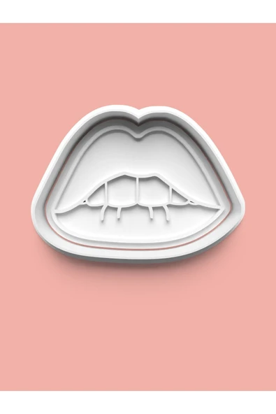 Çekici Dudak Kurabiye Kalıbı Ve Şeker Hamuru Kalıbı ürün görseli