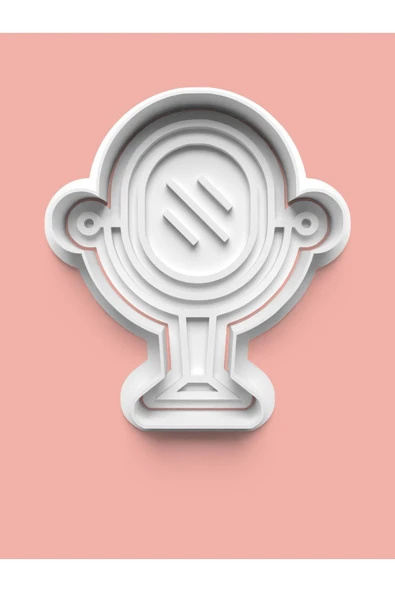 Makyaj Aynası Kurabiye Kalıbı Ve Şeker Hamuru Kalıbı ürün görseli