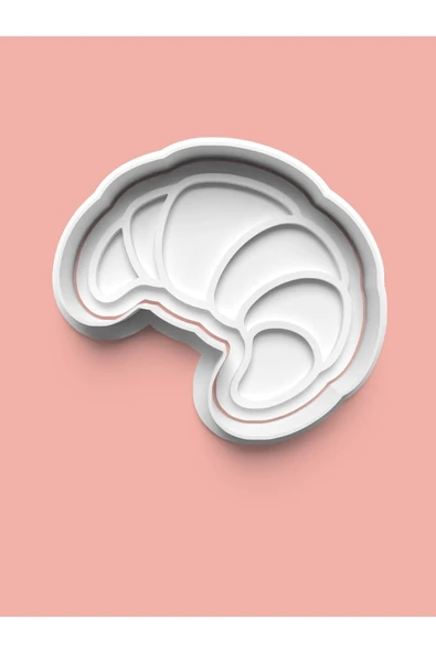 Kruvasan Figürü Kurabiye Kalıbı Ve Şeker Hamuru Kalıbı ürün görseli