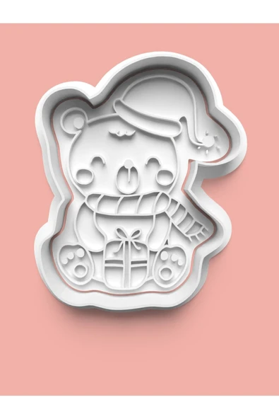 Oyuncak Ayıcık Figürü Kurabiye Kalıbı Ve Şeker Hamuru Kalıbı ürün görseli