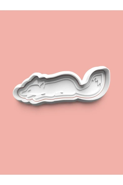 Tilki Figürü Kurabiye Kalıbı Ve Şeker Hamuru Kalıbı ürün görseli