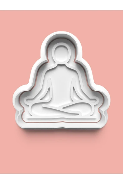 Yoga Figürü Kurabiye Kalıbı Ve Şeker Hamuru Kalıbı ürün görseli