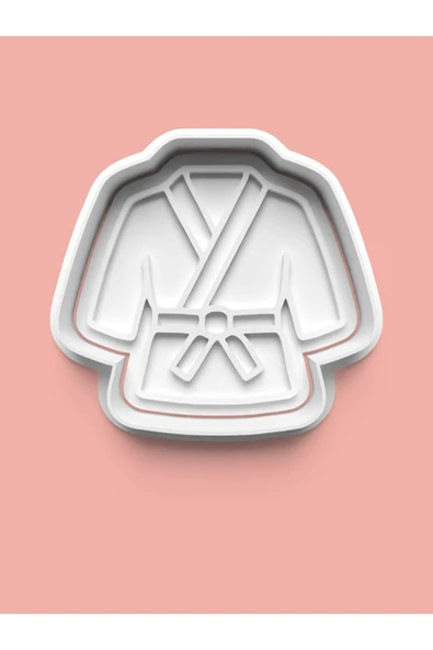 Karate Elbisesi Kurabiye Kalıbı Ve Şeker Hamuru Kalıbı ürün görseli