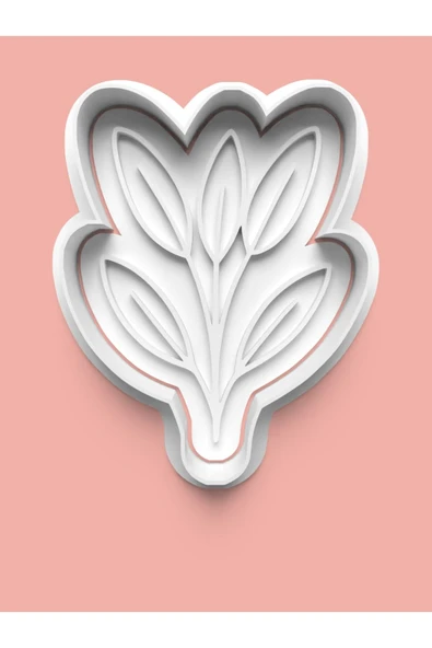 Bitki Çiçeği Kurabiye Kalıbı Ve Şeker Hamuru Kalıbı ürün görseli