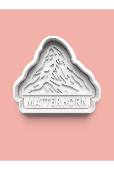 Matterhorn Dağ Figürü Kurabiye Kalıbı Ve Şeker Hamuru Kalıbı ürün görseli