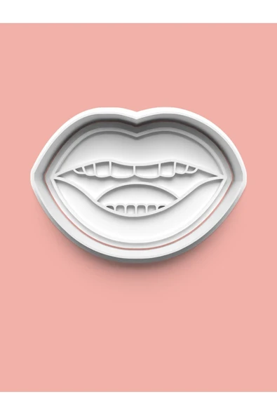 Dudak Kurabiye Kalıbı Ve Şeker Hamuru Kalıbı ürün görseli