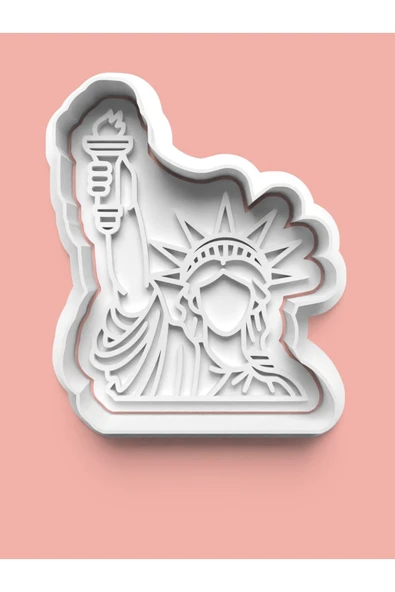 Özgürlük Anıtı Kurabiye Kalıbı Ve Şeker Hamuru Kalıbı ürün görseli