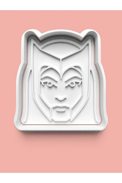 Scarlet Witch Kızıl Cadı Figürü Kurabiye Kalıbı Ve Şeker Hamuru Kalıbı ürün görseli