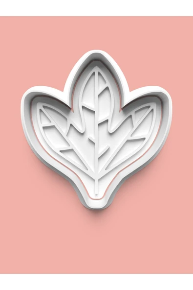 Yaprak Figürü Kurabiye Kalıbı Ve Şeker Hamuru Kalıbı ürün görseli