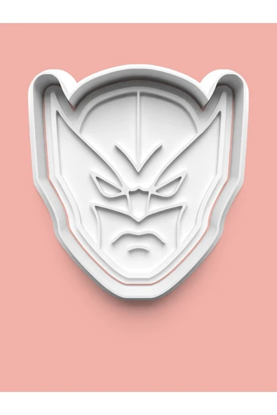 Wolverine Figürü Kurabiye Kalıbı Ve Şeker Hamuru Kalıbı ürün görseli