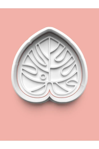 Yaprak Figürü Kurabiye Kalıbı Ve Şeker Hamuru Kalıbı ürün görseli