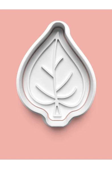 Yaprak Figürü Kurabiye Kalıbı Ve Şeker Hamuru Kalıbı ürün görseli