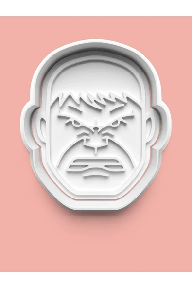 Hulk Figürü Kurabiye Kalıbı Ve Şeker Hamuru Kalıbı ürün görseli