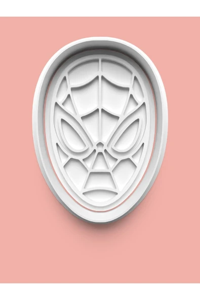 Spider Man Örümcek Adam Figürü Kurabiye Kalıbı Ve Şeker Hamuru Kalıbı ürün görseli