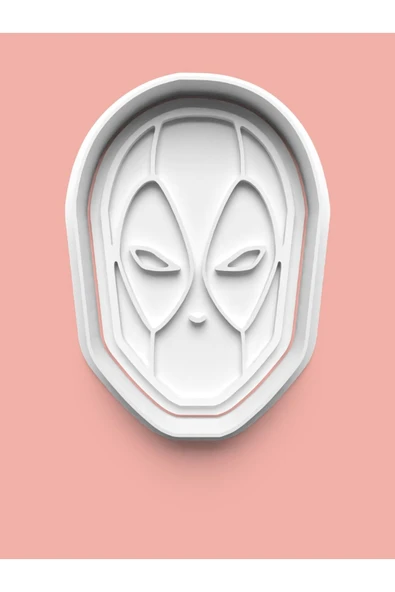 Deadpool Figürü Kurabiye Kalıbı Ve Şeker Hamuru Kalıbı ürün görseli