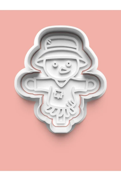 Bostan Korkuluğu Figürü Kurabiye Kalıbı Ve Şeker Hamuru Kalıbı ürün görseli