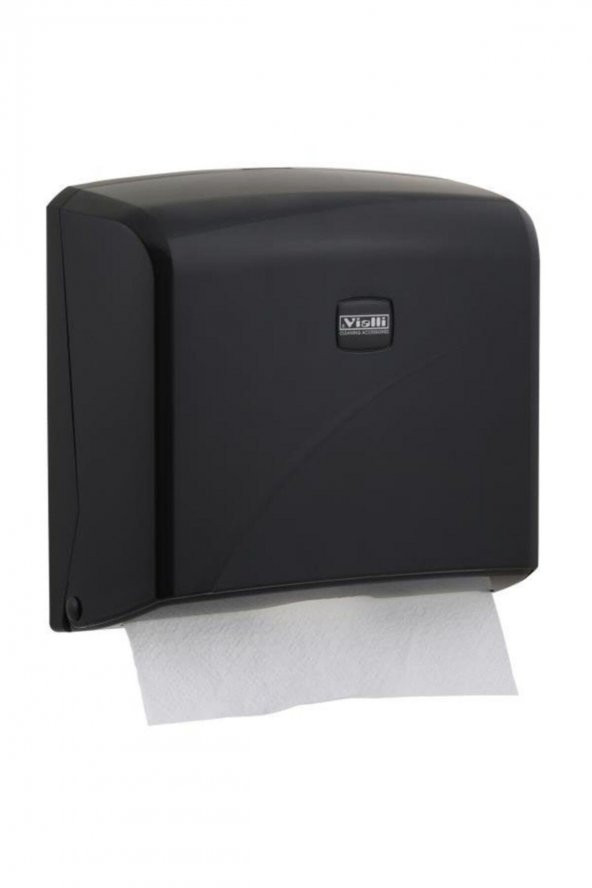 Z Katlı Kağıt Havlu Dispenseri Max 22 Cm 200 Adet Siyah K2b ürün görseli