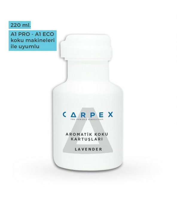 Carpex A1 Geniş Alan Koku Makinesi Kartuşu Lavender 220 Ml