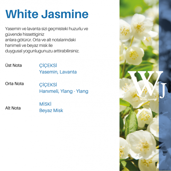 White Jasmine - E2 Power Koku Kartuşu 125 ml - 2