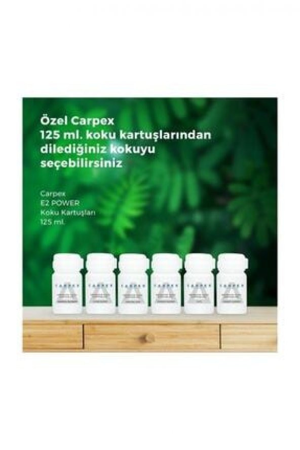 Carpex 125 Ml. E2 Power Aromatik Koku Kartuşu Sport Style - 3