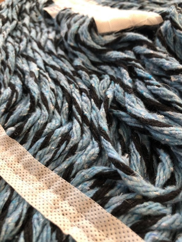 COD-EX Yedek Dar Islak Mavi Mop - Resim 3