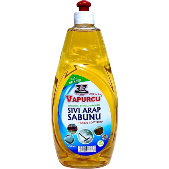 Vapurcu Sıvı Arap Sabunu 750 Ml