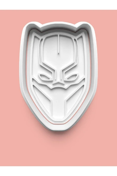 Black Panther Kara Panter Figürü Kurabiye Kalıbı Ve Şeker Hamuru Kalıbı ürün görseli