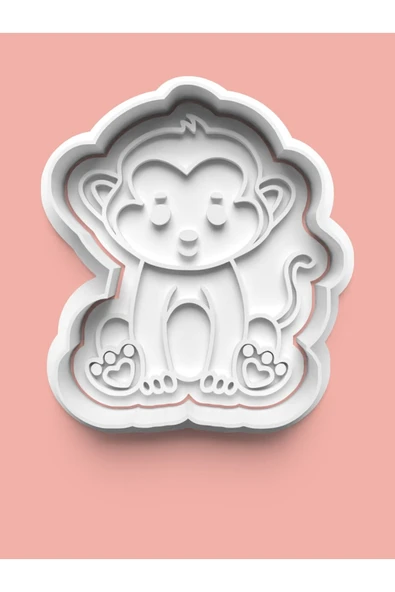 Yavru Maymun Kurabiye Kalıbı Ve Şeker Hamuru Kalıbı ürün görseli