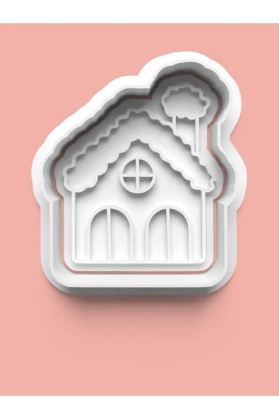 Ev Teması Kurabiye Kalıbı Ve Şeker Hamuru Kalıbı ürün görseli