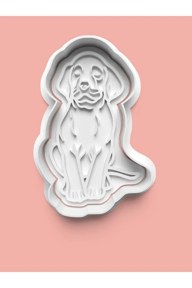 Vizsla Köpek Figürü Kurabiye Kalıbı Ve Şeker Hamuru Kalıbı ürün görseli