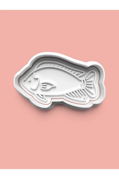 Balık Kurabiye Kalıbı Ve Şeker Hamuru Kalıbı ürün görseli
