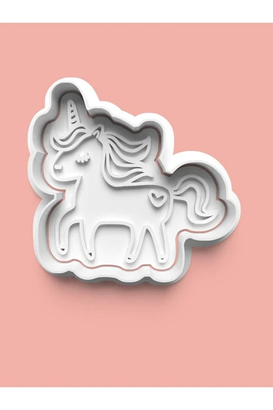 Unicorns Kurabiye Kalıbı Ve Şeker Hamuru Kalıbı ürün görseli