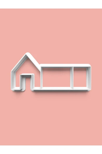 Ev Teması Kurabiye Kalıbı Ve Şeker Hamuru Kalıbı ürün görseli