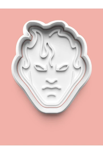 Human Torch Figürü Kurabiye Kalıbı Ve Şeker Hamuru Kalıbı ürün görseli