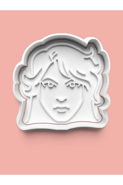 Invisible Woman Görünmez Kadın Figürü Kurabiye Kalıbı Ve Şeker Hamuru Kalıbı ürün görseli