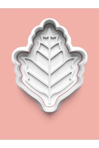 Yaprak Figürü Kurabiye Kalıbı Ve Şeker Hamuru Kalıbı ürün görseli