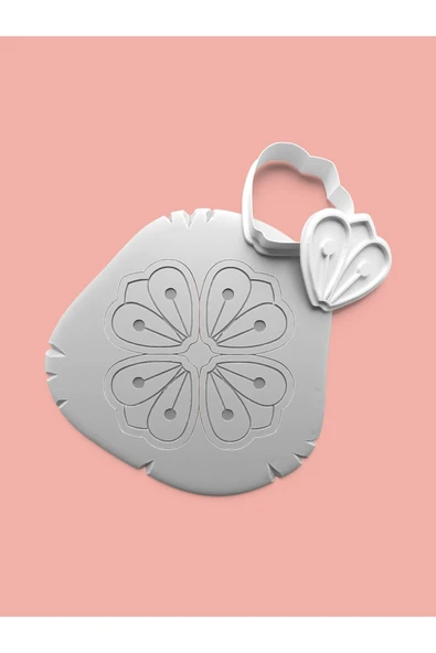 Kurabiye Tabağı Teması Kurabiye Kalıbı Ve Şeker Hamuru Kalıbı ürün görseli