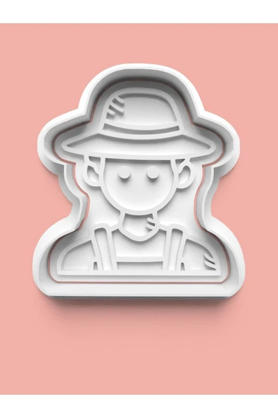 Bahçıvan Figürü Kurabiye Kalıbı Ve Şeker Hamuru Kalıbı ürün görseli