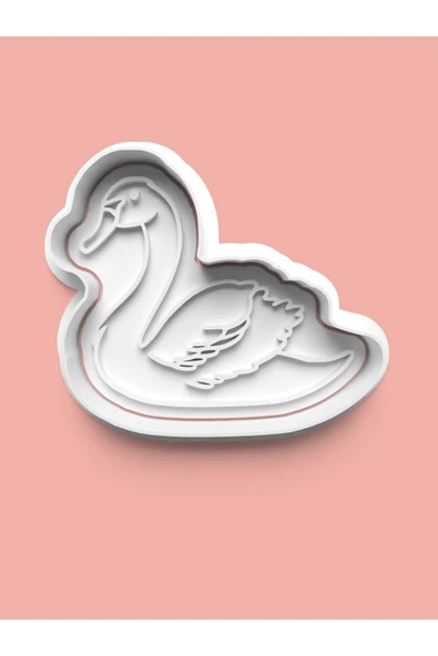 Kuğu Figürü Kurabiye Kalıbı Ve Şeker Hamuru Kalıbı ürün görseli