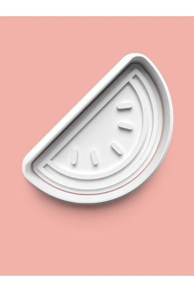 Karpuz Dilimi Kurabiye Kalıbı Ve Şeker Hamuru Kalıbı ürün görseli