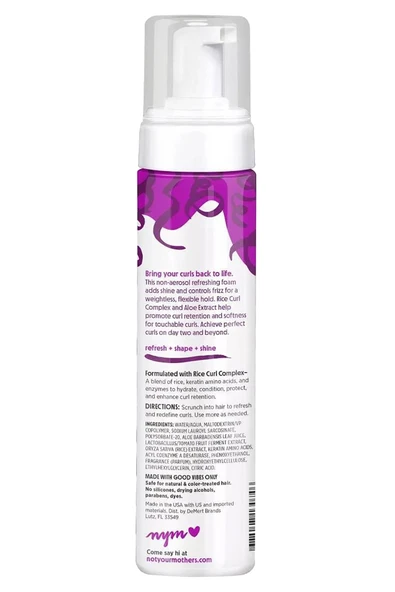 Not Your Mother's Curl Talk Bukle Yenileyici Saç Köpüğü 236ML - 2