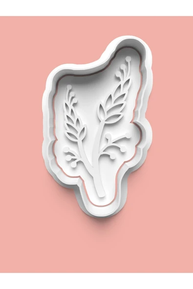 Bahar Çiçeği 14.model Kurabiye Kalıbı Ve Şeker Hamuru Kalıbı ürün görseli