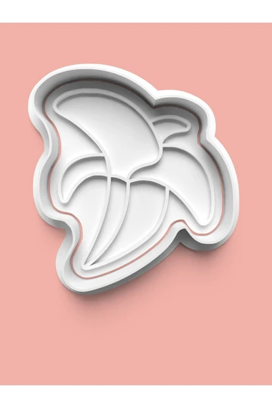 Muz Figürü Kurabiye Kalıbı Ve Şeker Hamuru Kalıbı ürün görseli