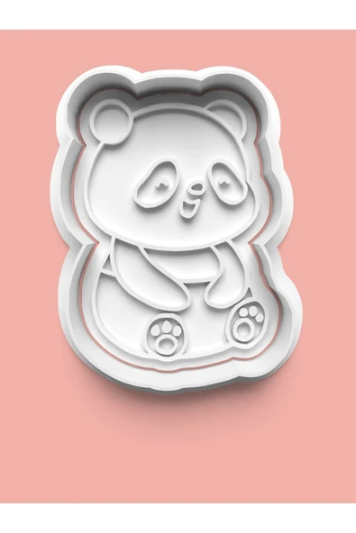 Ayıcık Figürü Kurabiye Kalıbı Ve Şeker Hamuru Kalıbı ürün görseli